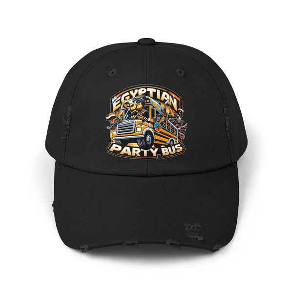 Egyptian Party Bus - Unisex Distressed Cap