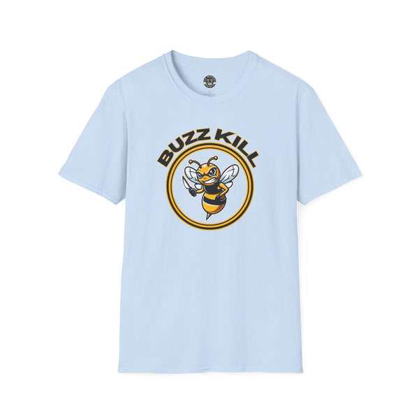 Bee Shirt | Buzz Kill Logo Style Design T-Shirt