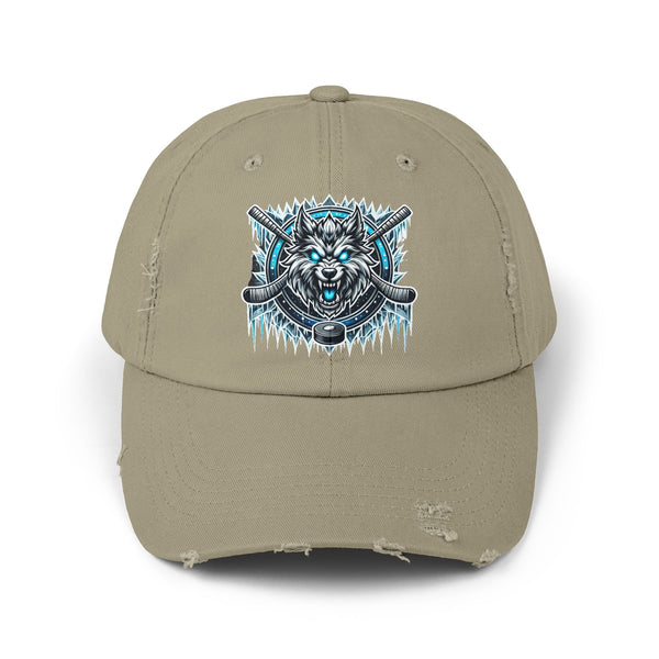 Icy Canine Power Hockey Hat - Frostbite Edition