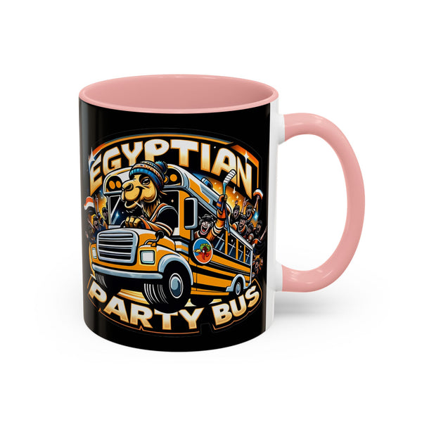 Egyptian Party Bus - Accent Coffee Mug - 11oz | 15 oz