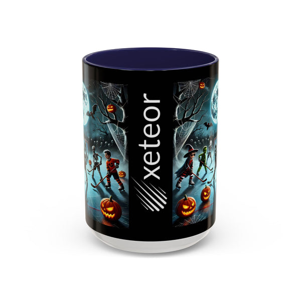 Halloween & Hockey - Accent Coffee Mug - 11oz | 15oz