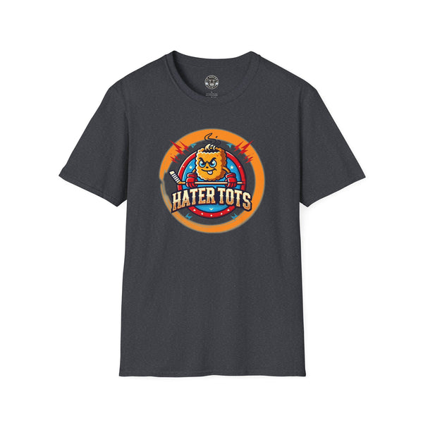 Funny Hockey Shirts | Hater Tots Vintage Style Team Logo T-Shirt