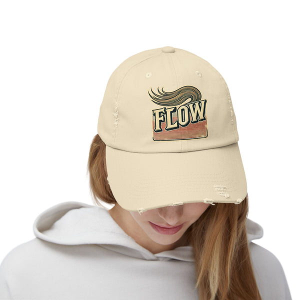 Flow Hockey Hat | Vintage Style Hockey Cap - Flow Hockey Slang for Hair