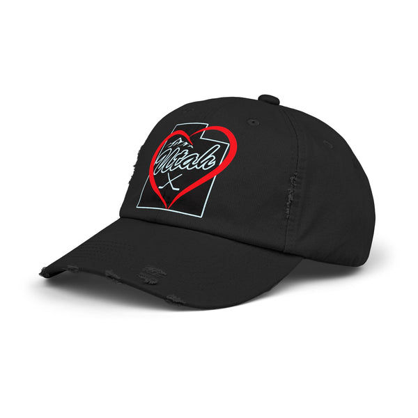 I Love Utah Hockey Hat | Valentine's Day Gift Hat for Hockey Fans