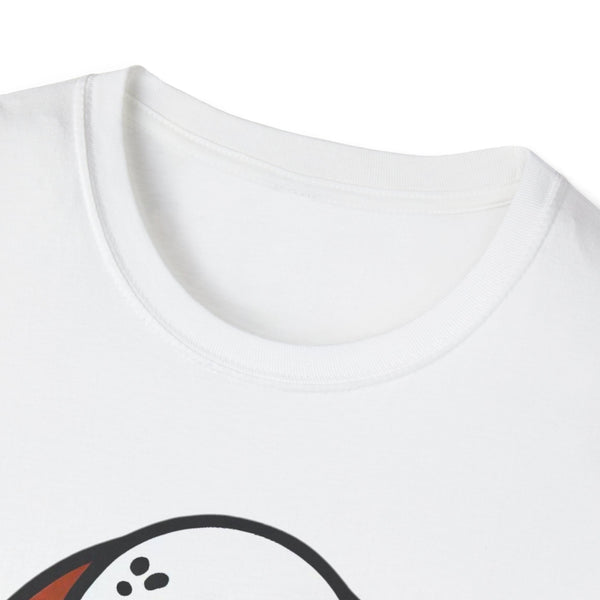 Cute Hockey Ghost - Unisex Softstyle T-Shirt