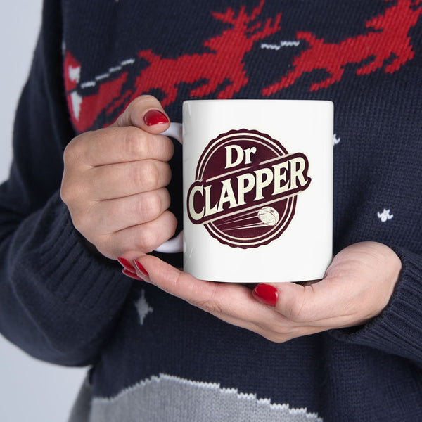 Slapshot Coffee Mug | Dr Clapper Coffee Mug for Hockey Fans