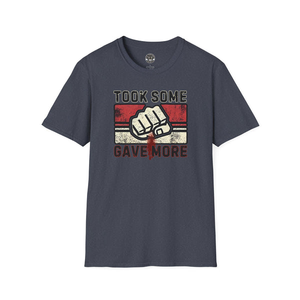 Took Some Gave More Shirt | Vintage Style Hockey T-Shirt