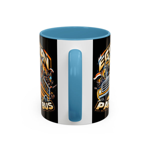 Egyptian Party Bus - Accent Coffee Mug - 11oz | 15 oz