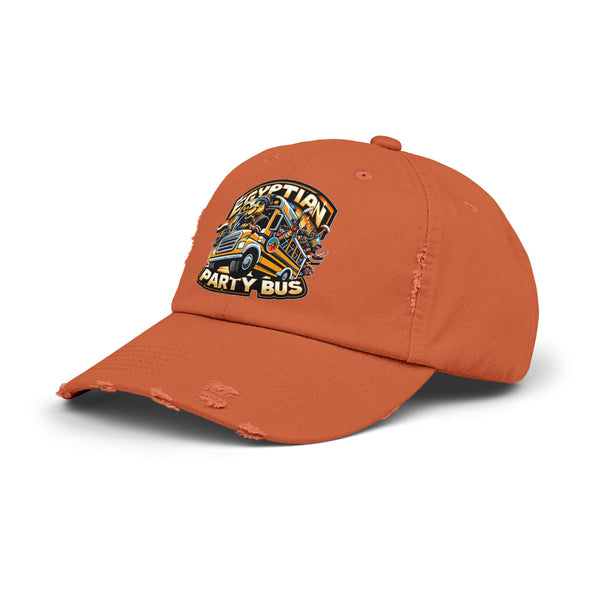 Egyptian Party Bus - Unisex Distressed Cap