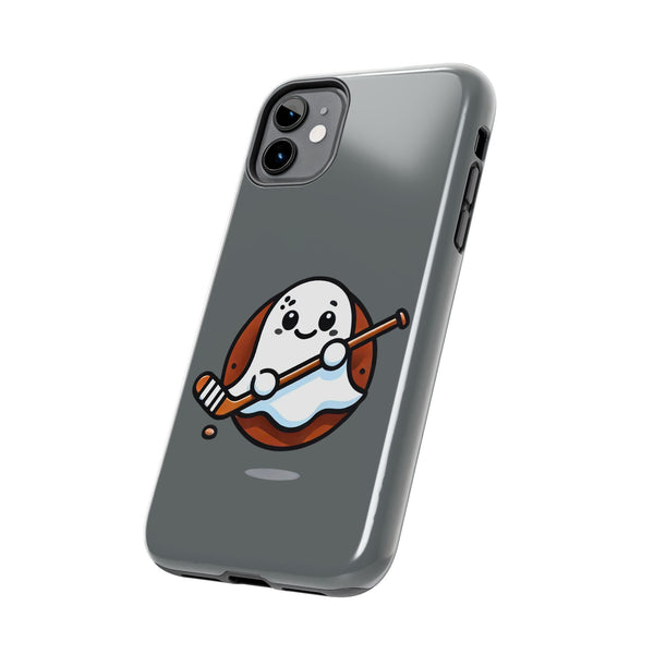 Cute Hockey Ghost Halloween - Tough Phone Case