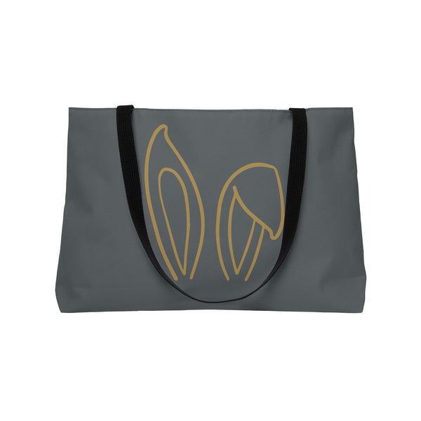 Puck Bunny Weekender Tote Bag – Spacious and Stylish Hockey Fan Travel Bag