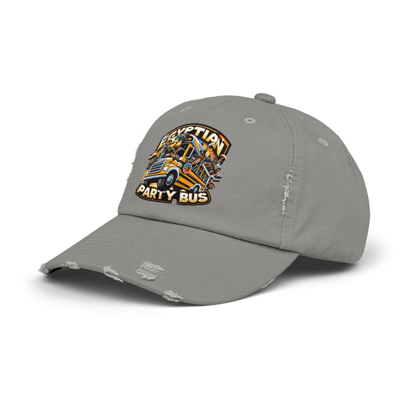 Egyptian Party Bus - Unisex Distressed Cap