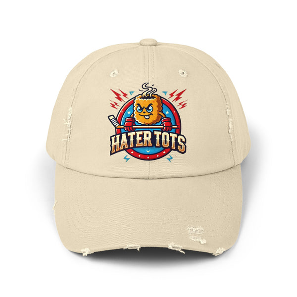 Funny Hockey Hats | Hater Tots Vintage Style Team Logo Cap