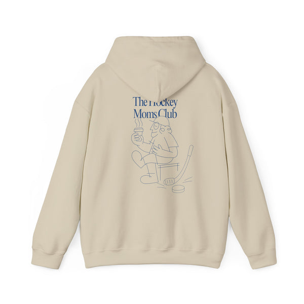 The Hockey Moms Club Comfy Unisex Heavy Blend™ Hooded Sweatshirt