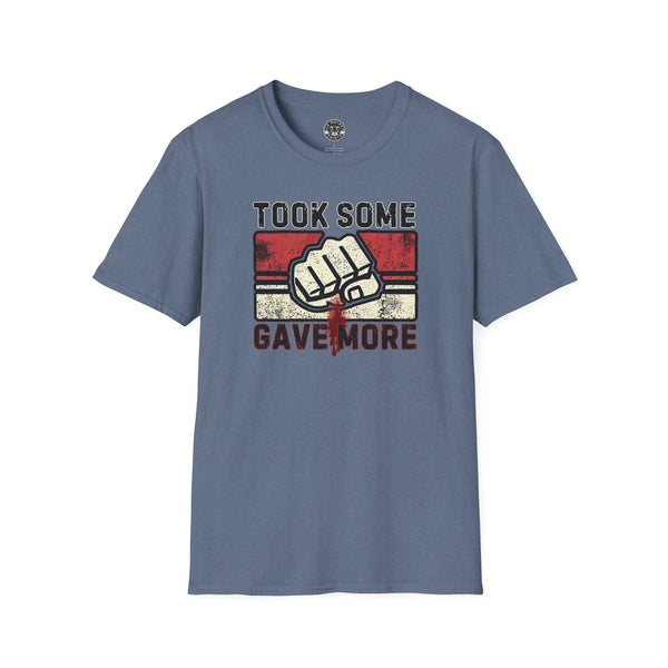 Took Some Gave More Shirt | Vintage Style Hockey T-Shirt