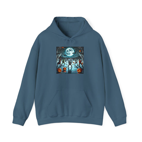 Halloween & Hockey Unisex Heavy Blend Hooded Sweatshirt