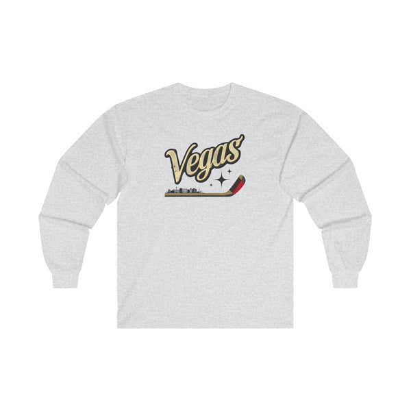 Vintage Hockey Long Sleeve T-Shirt - Vegas Hockey