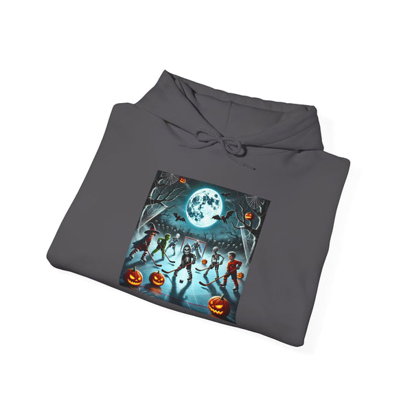 Halloween & Hockey Unisex Heavy Blend Hooded Sweatshirt