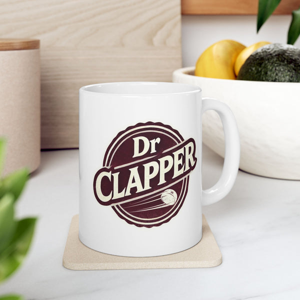 Slapshot Coffee Mug | Dr Clapper Coffee Mug for Hockey Fans