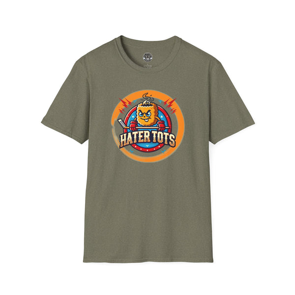 Funny Hockey Shirts | Hater Tots Vintage Style Team Logo T-Shirt