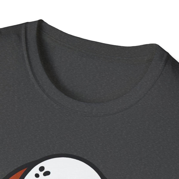 Cute Hockey Ghost + Egyptian Party Bus - Unisex Softstyle T-Shirt