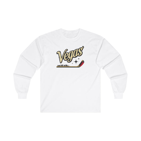 Vintage Hockey Long Sleeve T-Shirt - Vegas Hockey