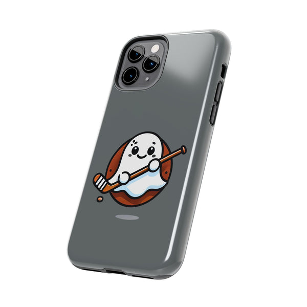 Cute Hockey Ghost Halloween - Tough Phone Case