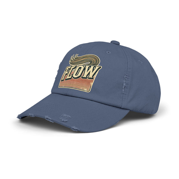 Flow Hockey Hat | Vintage Style Hockey Cap - Flow Hockey Slang for Hair