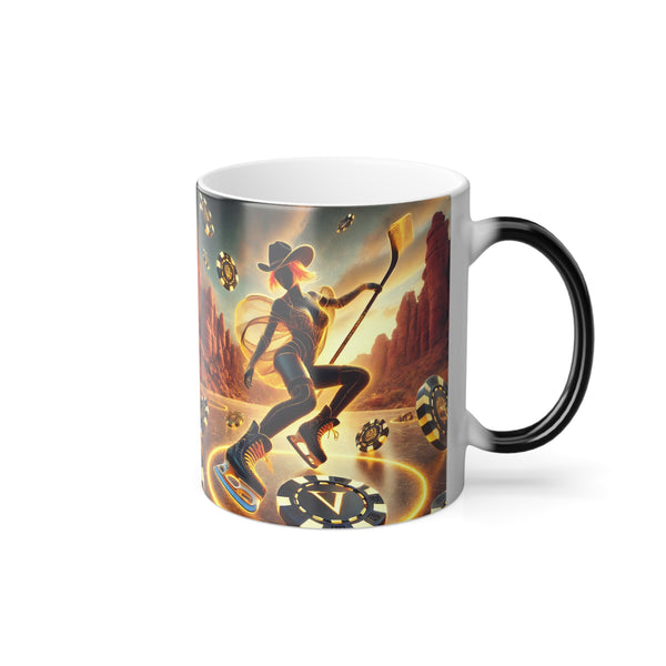 Vegas Golden Knights Inspired Hockey Coffee Mug - 11 oz