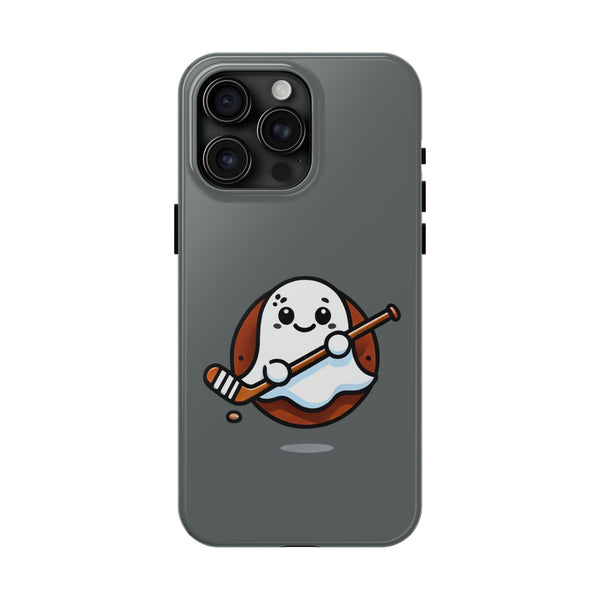 Cute Hockey Ghost Halloween - Tough Phone Case