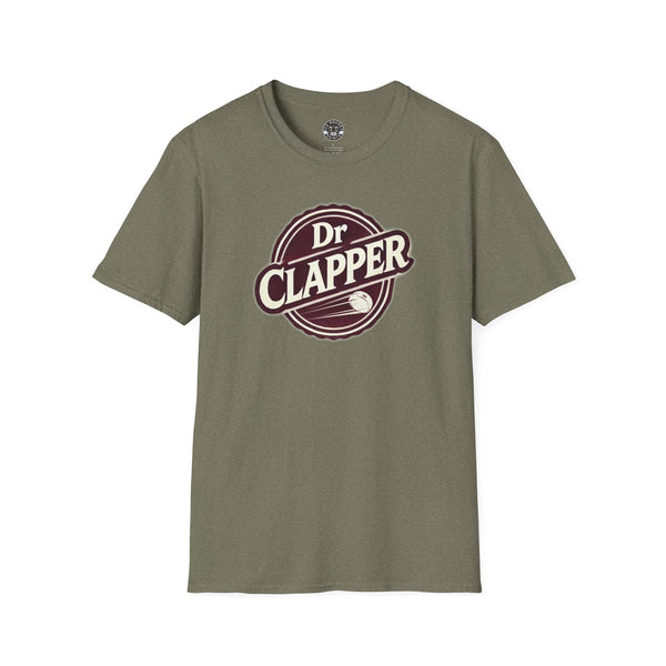 Slapshot Hockey Shirt | Dr. Clapper Vintage Style Hockey T-Shirt
