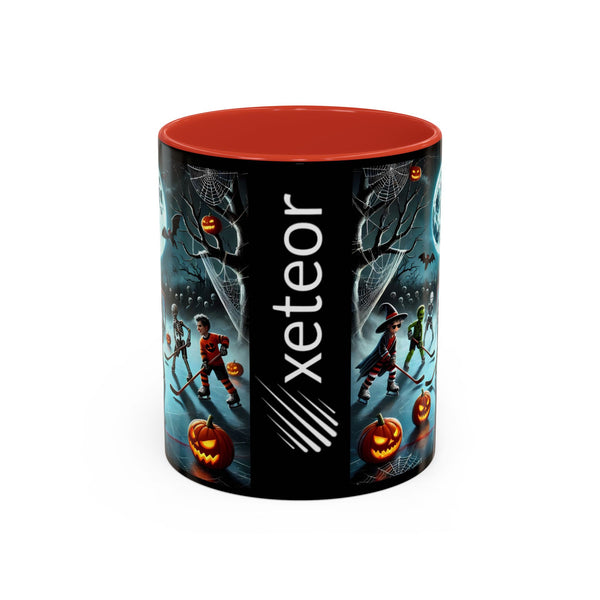 Halloween & Hockey - Accent Coffee Mug - 11oz | 15oz