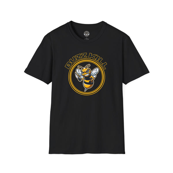 Bee Shirt | Buzz Kill Logo Style Design T-Shirt
