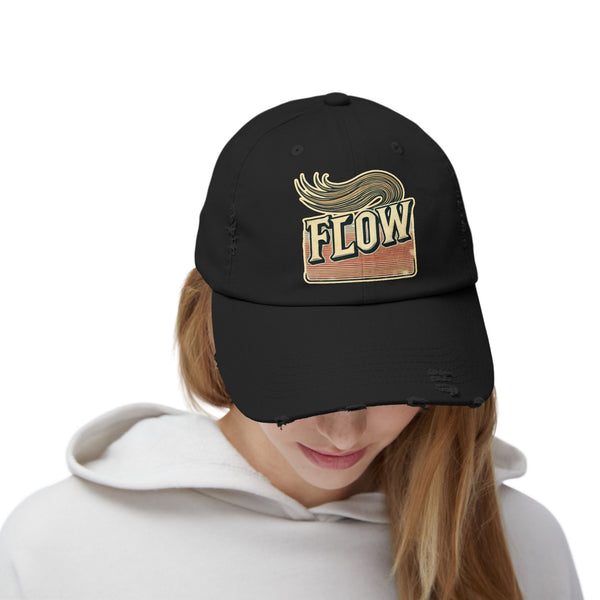Flow Hockey Hat | Vintage Style Hockey Cap - Flow Hockey Slang for Hair