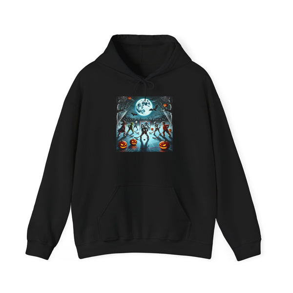 Halloween & Hockey Unisex Heavy Blend Hooded Sweatshirt