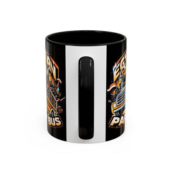 Egyptian Party Bus - Accent Coffee Mug - 11oz | 15 oz