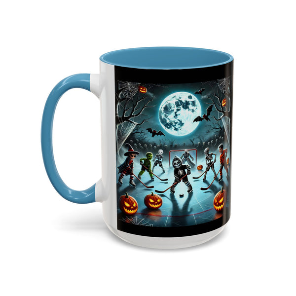 Halloween & Hockey - Accent Coffee Mug - 11oz | 15oz
