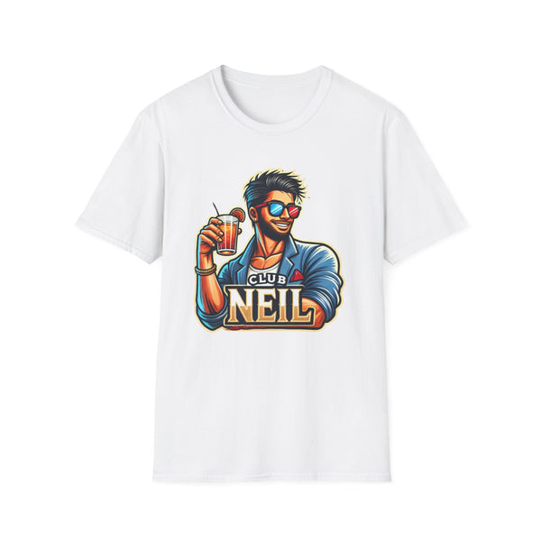 Club Neil with No Background - Softstyle T-Shirt