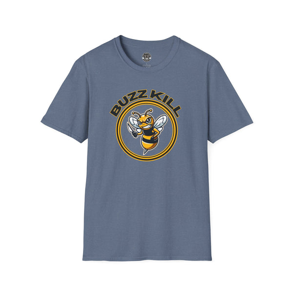 Bee Shirt | Buzz Kill Logo Style Design T-Shirt