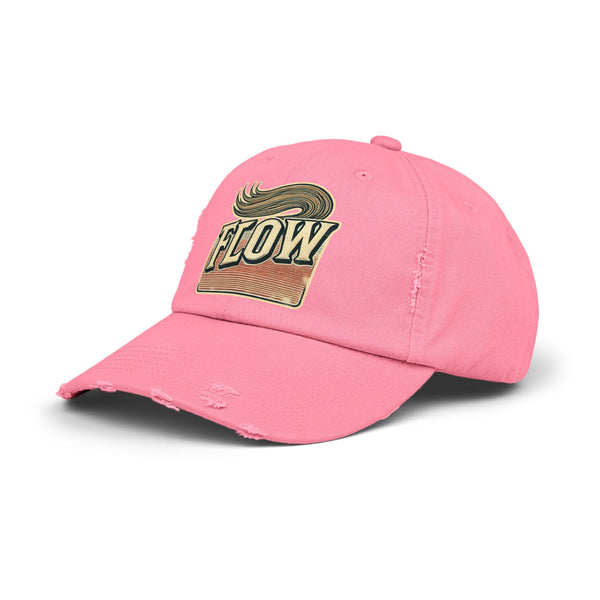Flow Hockey Hat | Vintage Style Hockey Cap - Flow Hockey Slang for Hair