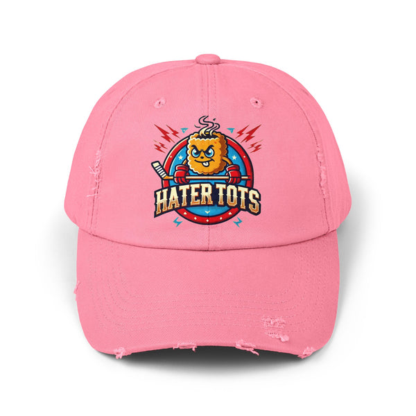 Funny Hockey Hats | Hater Tots Vintage Style Team Logo Cap