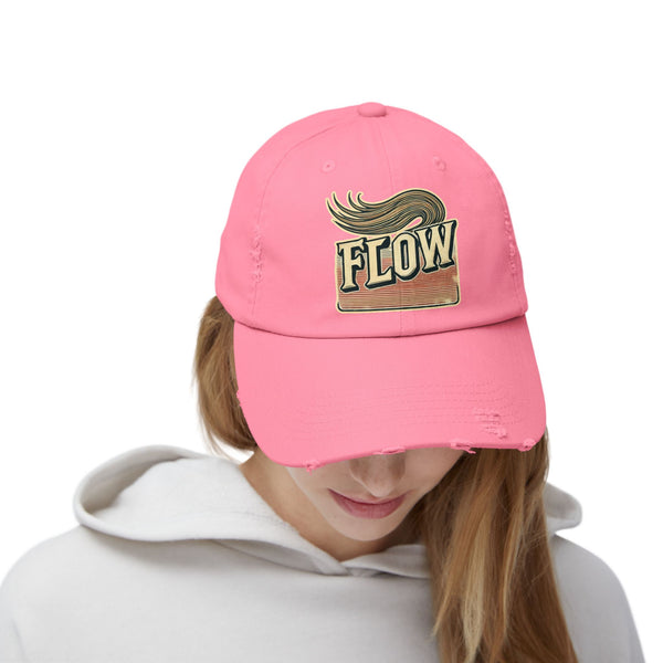 Flow Hockey Hat | Vintage Style Hockey Cap - Flow Hockey Slang for Hair