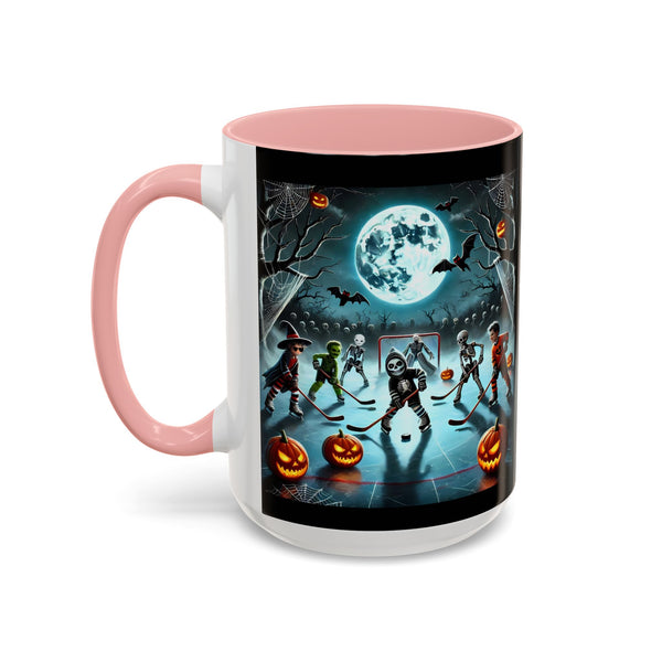Halloween & Hockey - Accent Coffee Mug - 11oz | 15oz