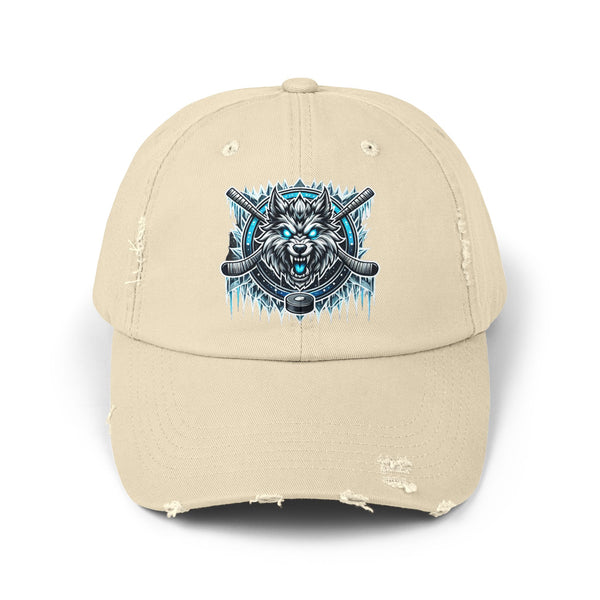 Icy Canine Power Hockey Hat - Frostbite Edition