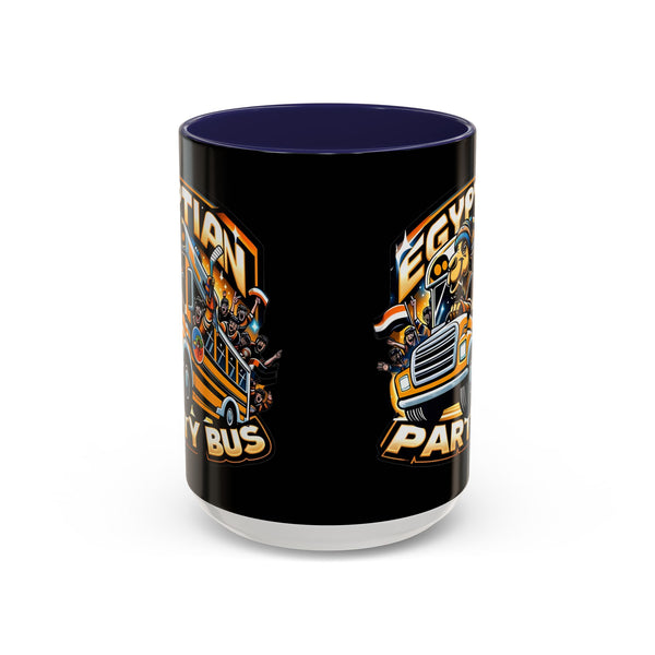 Egyptian Party Bus - Accent Coffee Mug - 11oz | 15 oz