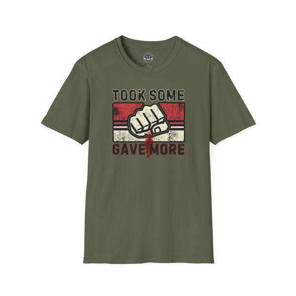 Took Some Gave More Shirt | Vintage Style Hockey T-Shirt