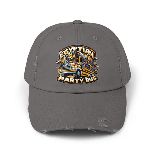 Egyptian Party Bus - Unisex Distressed Cap