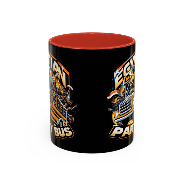 Egyptian Party Bus - Accent Coffee Mug - 11oz | 15 oz