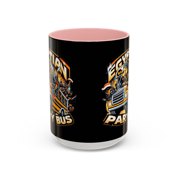 Egyptian Party Bus - Accent Coffee Mug - 11oz | 15 oz