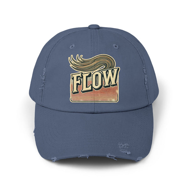 Flow Hockey Hat | Vintage Style Hockey Cap - Flow Hockey Slang for Hair
